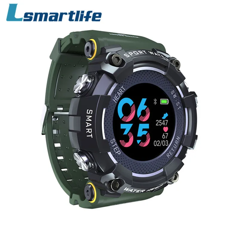 

Smart Watch MX16 Color Display Sports Smartwatch Heart Rate Monitor IP68 5ATM Waterproof Smart Watch Men For IOS Android