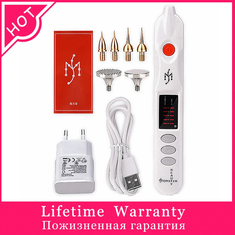 

Freckle Wrinkle Mole Remover Ionic Spot Pen Double Eyelids Tag Tattoo Scars Removal Plasma Pen for Eyelid Lifting Beauty Machine