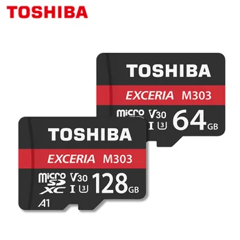 

Original Memory Card 128GB TOSHIBA Micro SD Card 64GB SDXC 128gb 64gb U3 Flash Card V30 TF Card Max 98MB/s M303 for Phone