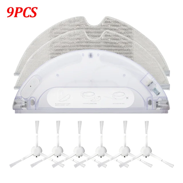 Main Side Brush Mop Cloth HEPA Filter Kit for Xiaomi 1C STYTJ01ZHM Robot Vacuum Cleaner Replacement Parts Accessories Clean Tool SMT486
