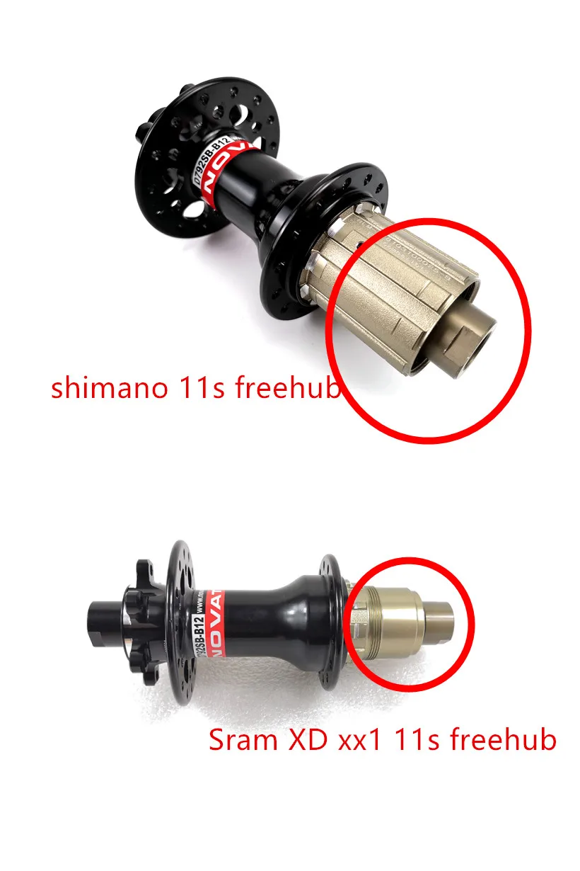 Novatec-D791SB-B15-D792SB-B12-MTB-disc-boost-hubs-Front-110mm-Rear-148mm-alloy-axle-J(5)_副本