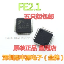 10 шт./лот FE2.1 USB 2,0 концентратор FE2.1 QFP48