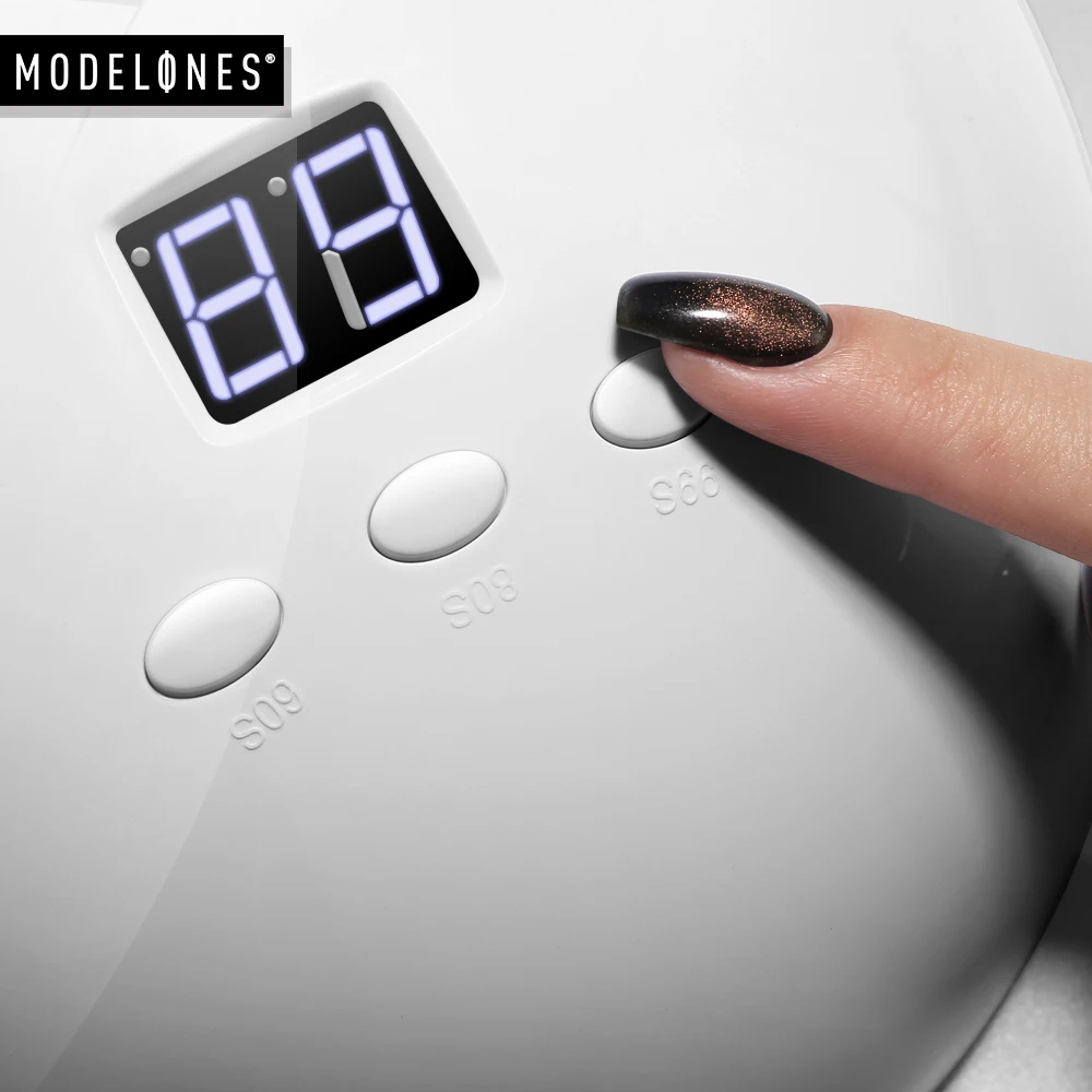 Modelones 24 Вт УФ светодиодная лампа для сушки ногтей всех типов гель 12 светодиодов