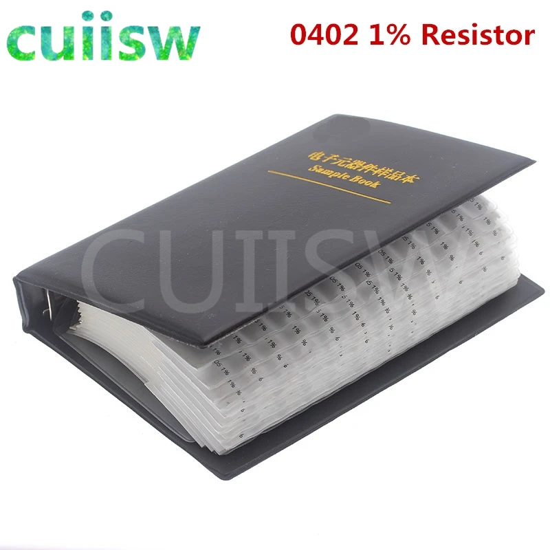 0402 SMD Resistor 1% 170 Values 8500pcs Sample Book Assortment Kit 
