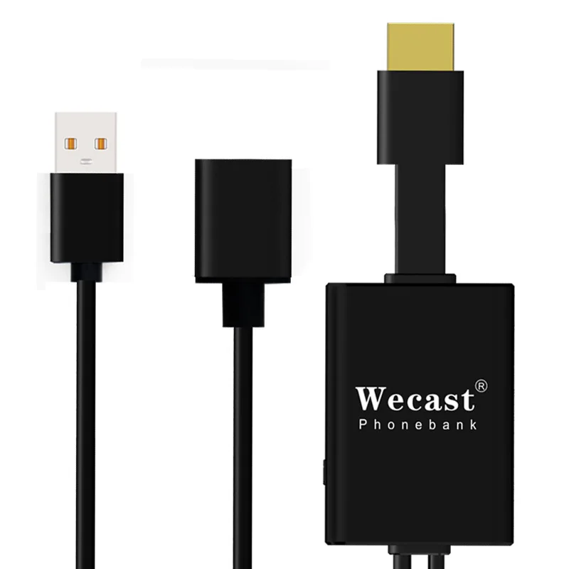 

WecastI8 Cable Display Dongle Small Screen Turn Big Screen IOS And Other Universal Plug HD Video