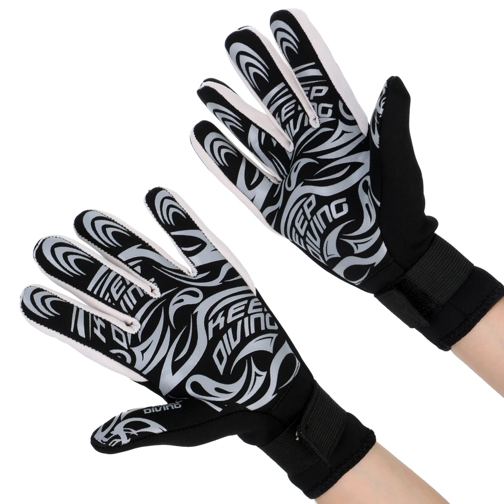 Unisex 3mm Neoprene Scuba Diving Non-slip Gloves Kayak Swimming Snorkeling S