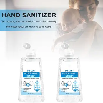 

3Pcs 30ml Instant Hands Cleaning Hand Sanitizer Hand Soap Disinfection Hand Wash Disposable No Clean Quick Dry Hand Wash