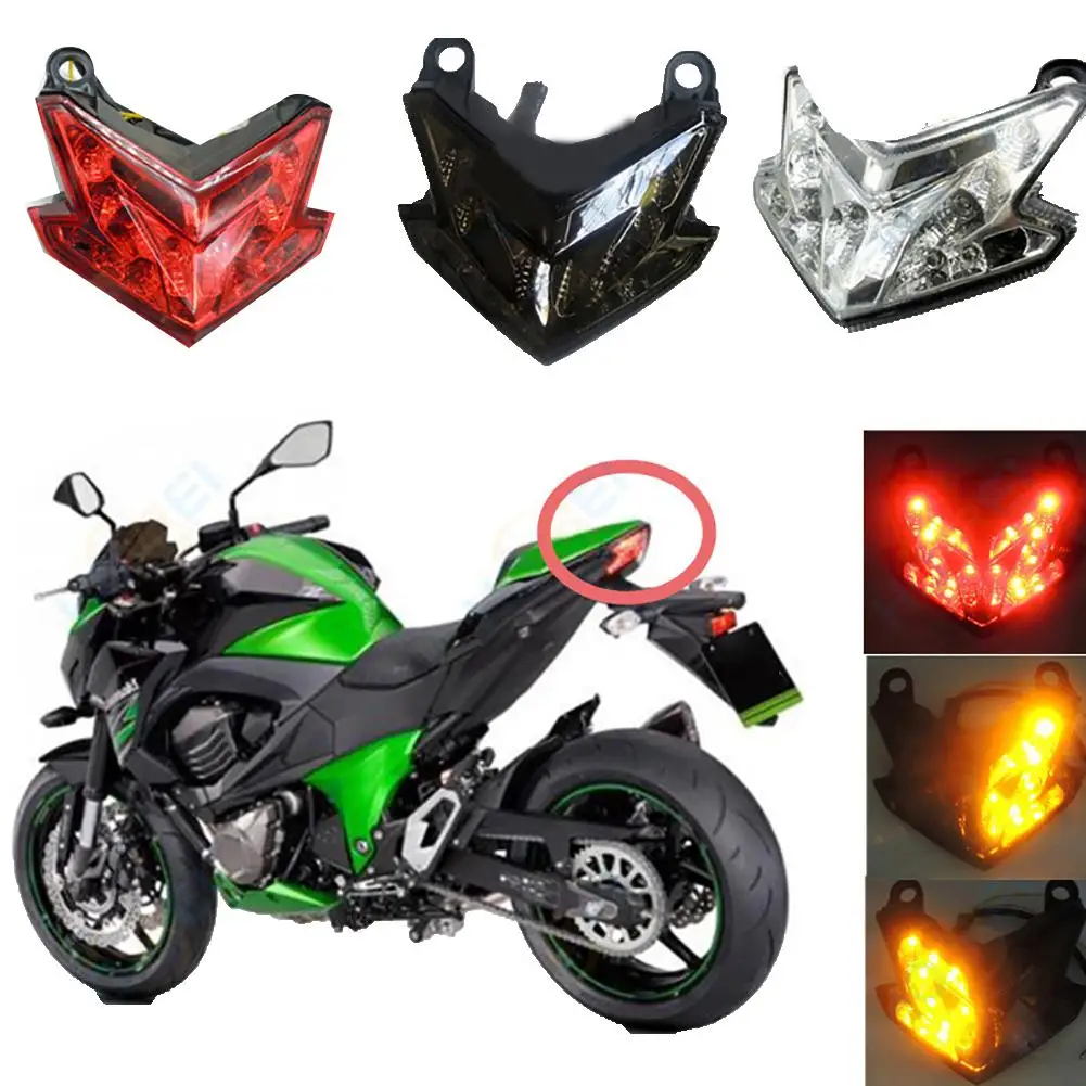 

Stylish Motorcycle LED Brake Turn Signal Tail Light for Kawasaki Z800 Z125 Ninja ZX-6R New Hot Boutique
