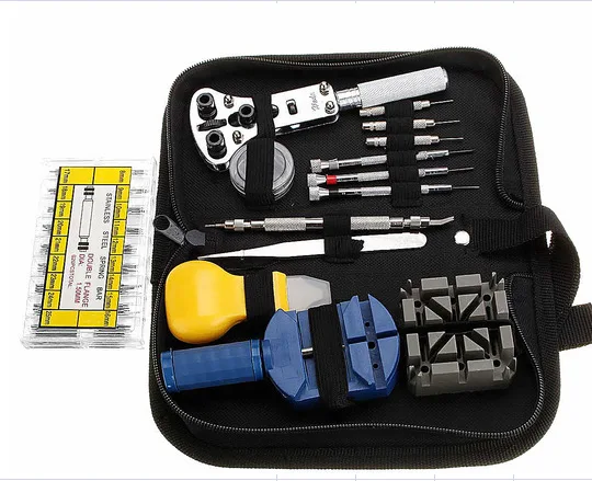 

Manufacturers Straight Hair 283--373 Pieces Watch Repair Kit Split Watch Strap Open Bottom Maker Changing Watch Strap Tool
