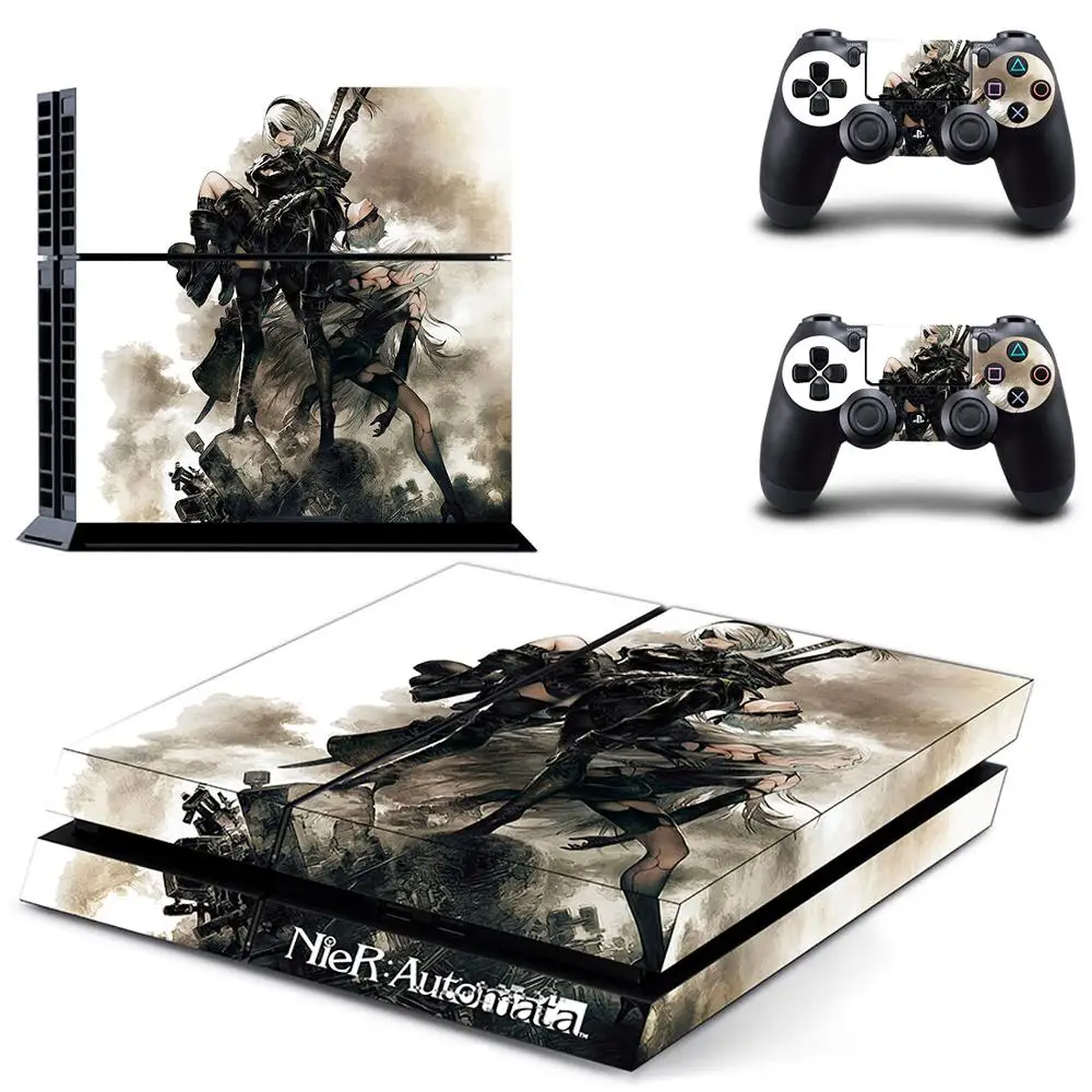 Наклейки NieR Automata для PS4 наклейки s Play station 4 Skin PS PlayStation скины консоли и контроллера |