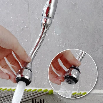 

Flexible Water Faucet Heads Extenders Kitchen Sink Tap Bathroom Shower Tools