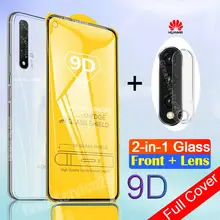 2-в-1 тонкое закаленное Стекло для huawei Nova 5T Honor 20s Камера защитное устройство для объектива для huawei Honor 20 S 20 Nova5T защитная пленка