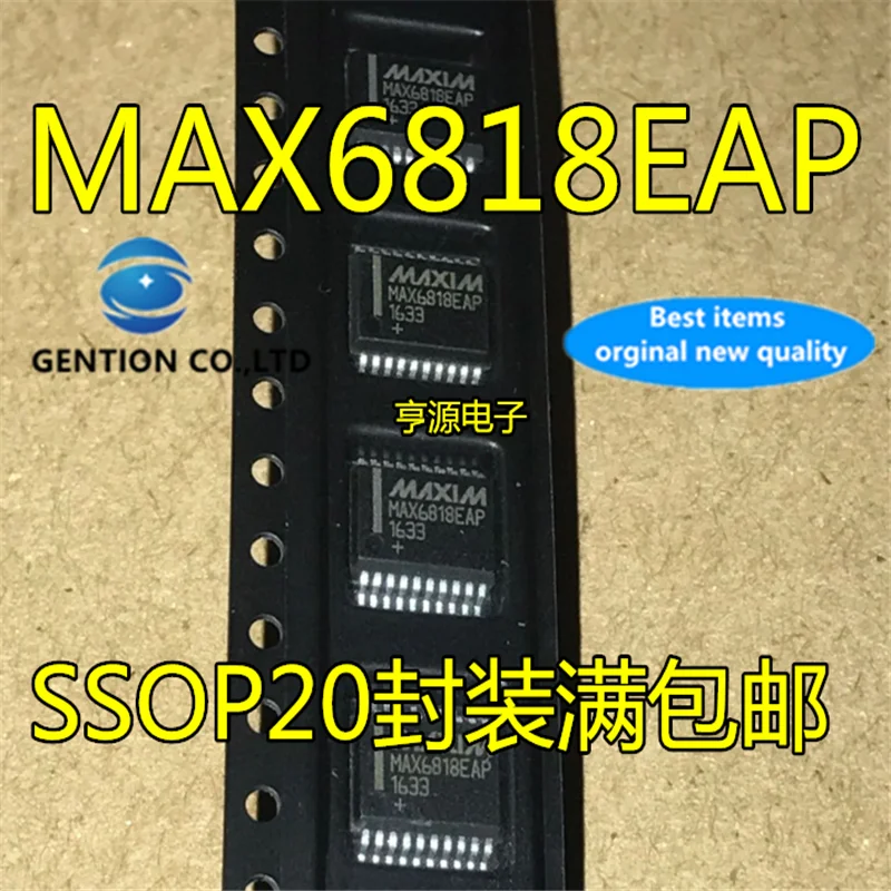 

5Pcs MAX6818 MAX6818EAP SSOP20 in stock 100% new and original