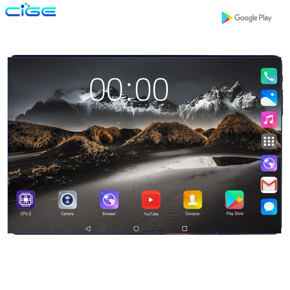 

New Tempered Glass Tablet PC 10 Inch 6GB RAM 128GB ROM 1280x800 Android 9.0 3G 4G LTE phone kids Tablets 10.1 Octa Core pad