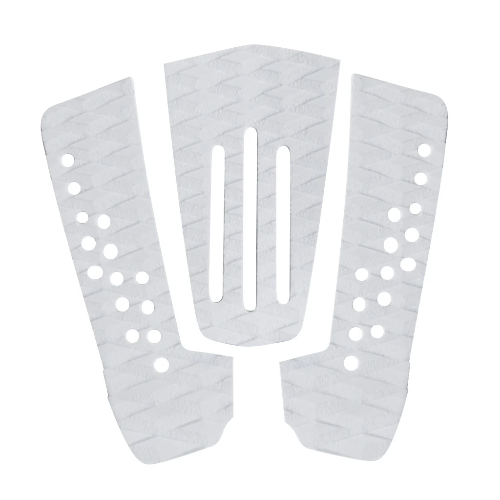 3 шт. противоскользящая доска для серфинга из ЭВА Тяговый хвост колодки Kitesurf ручки Открытый Водные виды спорта, серфинг - Цвет: White