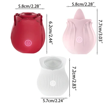 Multispeed Vibrator G Spot Stimulator Clitoral Sucking Brush Licking Rechargeable Massager Adult Sex Toy for Couples Women 6