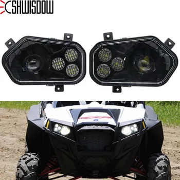 

1pair ATV Accessories LED Headlight kit Lamp for Polaris Razor 1000 2014-2016 RZR XP 4 1000 2016 RZR XP 4 TURBO