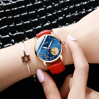 

HAIQIN New Mechanical Watches Women Top Brand Luxury Wristwatch Waterproof Casual Clock Ladies Wrist Watch Relogio Feminino Gift
