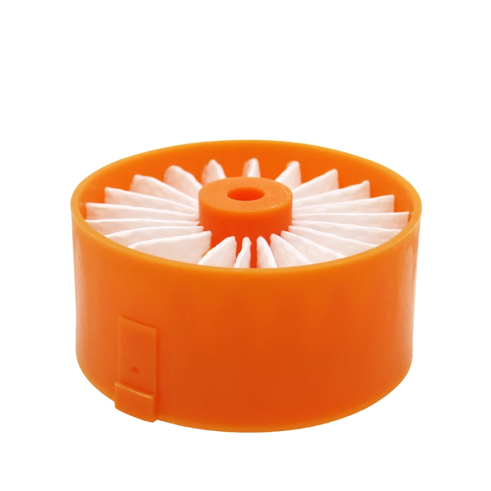 Filtri Ricambio Per Aspirapolvere BLACK+DECKER BSV2020G - 3 Pezzi, Arancione