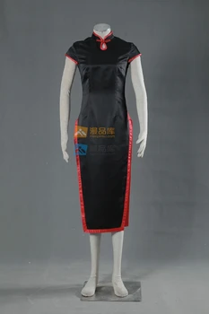 

Chinese Cheongsam Women's Clothing Japanese Cartoon Shippuuden The Fouth Generations Temari Cosplay Costume