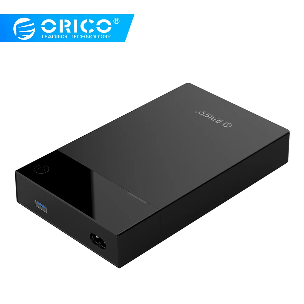  ORICO 35 HDD Fall Bulit-in Power 12V Tragbare SATA zu USB3.0 Festplatte Gehäuse Unterstützung 16TB 