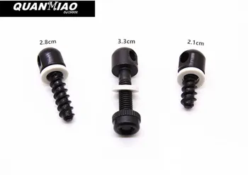 

3Pc /set Steel Machine Screw Adapter Sling Swivel Studs QD Hunting Base Quick Detach Sling Mounting Kit
