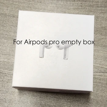 

1pcs For Apple Airpods Pro Empty airpods Pro Package Packing Box Case Protective With Accessories box Not Including Headphones