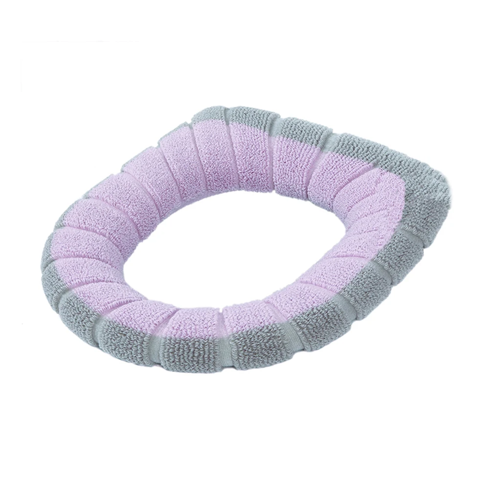 LLX4915 Универсальный горячий Мягкий моющийся коврик для унитаза крышка сиденья унитаза коврик набор для украшения дома чехол для сиденья накрытая ваза аксессуары - Цвет: LLX4915