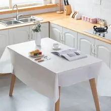 Пластиковая кружевная одноразовая скатерть для дома, одноцветная скатерть для дня рождения, прямоугольная скатерть, Новогодняя скатерть