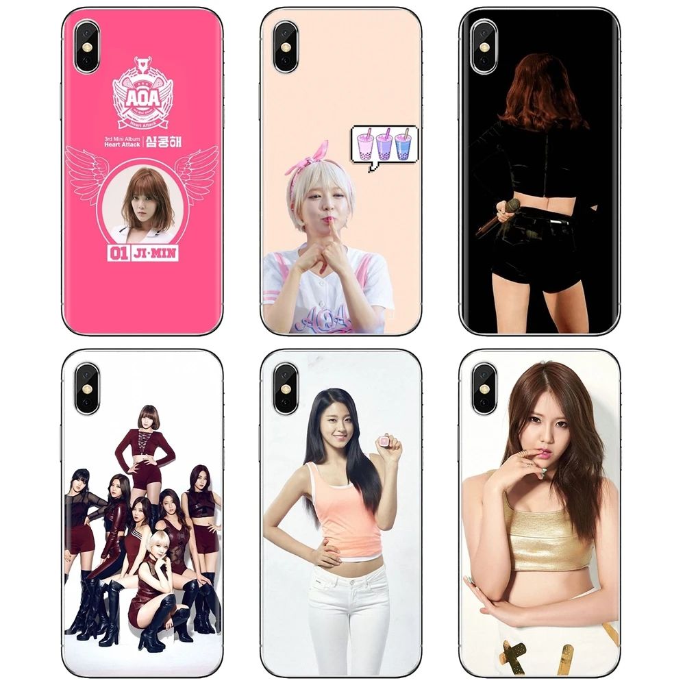 Силиконовый чехол для Xiaomi Mi A1 A2 A3 5X 6X 8 9 9T 10 10T 11 Lite SE Pro постер телефона seol hyun kpop aoa girl