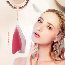 Новинка, горячая пуховка для макияжа, приятная для кожи, BB крем, пудра, спонж для макияжа, Влажная и сухая силиконовая губка, косметический спонж, инструменты для красоты