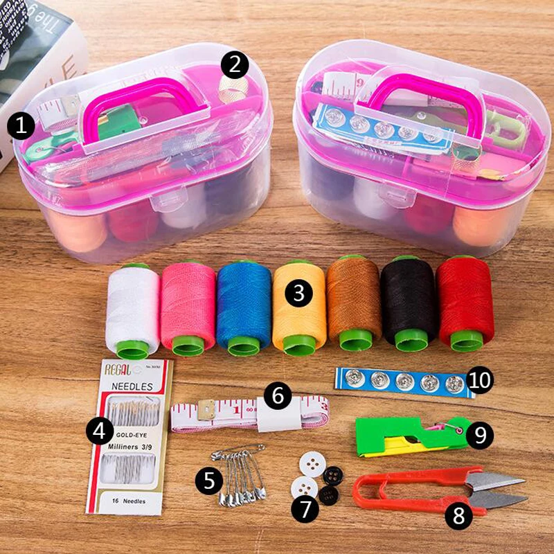 Sewing Box Set Household Portable Mini Tool Sewing Thread Multi-function Sewing Kit