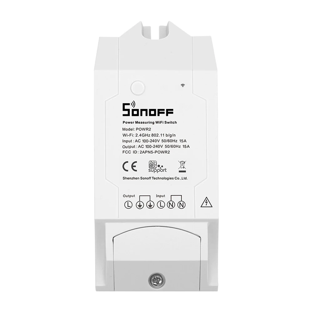 Wifi Smart Switch Пульт дистанционного управления энергопотребление монитор защита от перегрузки беспроводной переключатель Модуль Автоматизации умного дома