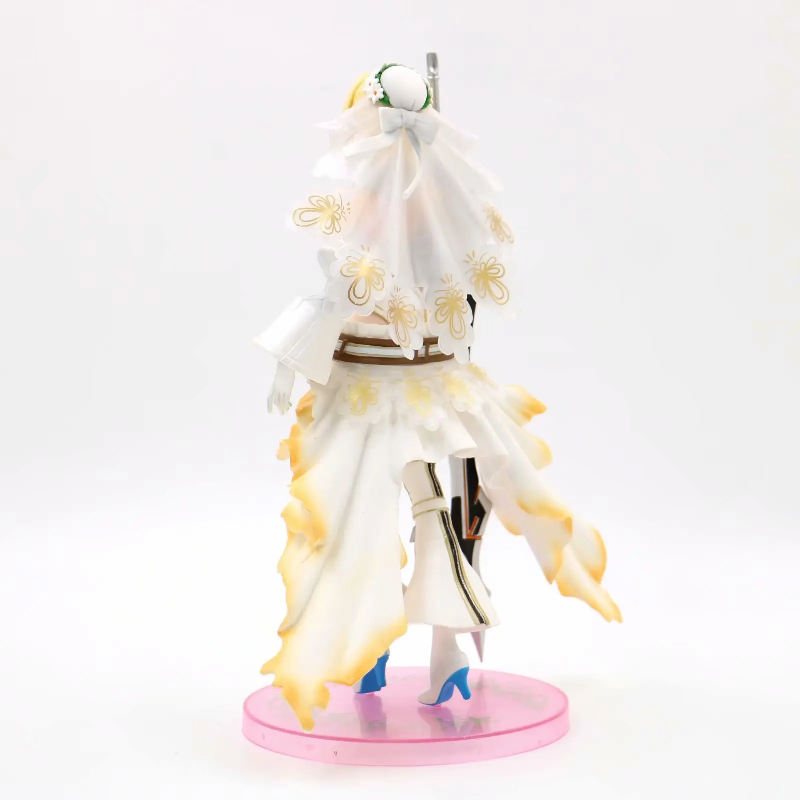 Fate/Grand ordersaber 2-Order Сетчатое свадебное платье невесты красочное свадебное платье Nero украшение гаражный комплект