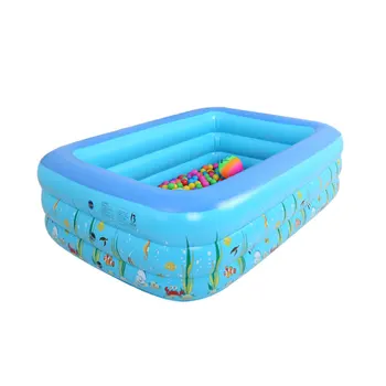 

Thicken Inflatable Swimming Pool Adults Kids Pool Bathing Tub Outdoor Indoor Swimming Pool nflatable bathtub 130cm