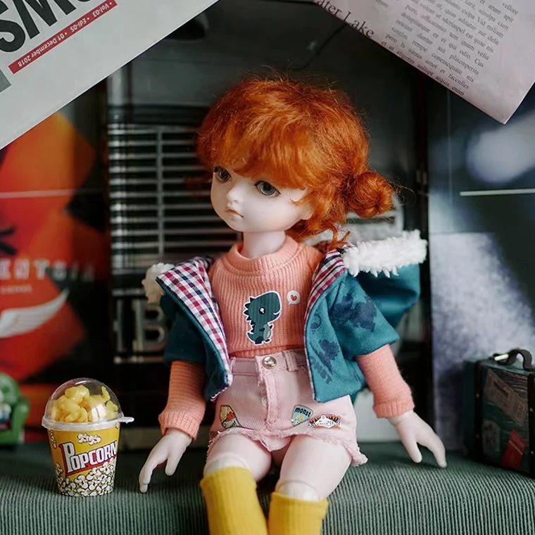 Новинка 30 см BJD кукла женская обнаженная кукла, глаза и волосы фиксируются не могут удалить