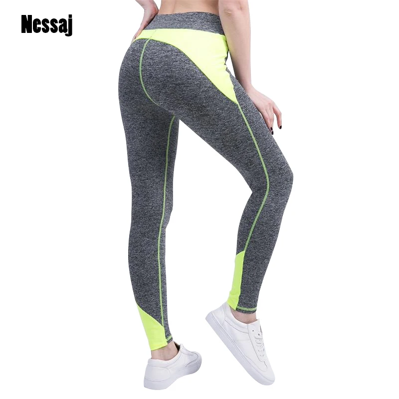 Женские леггинсы с высокой талией Nessaj теплые для тренировок бодибилдинга|clothes