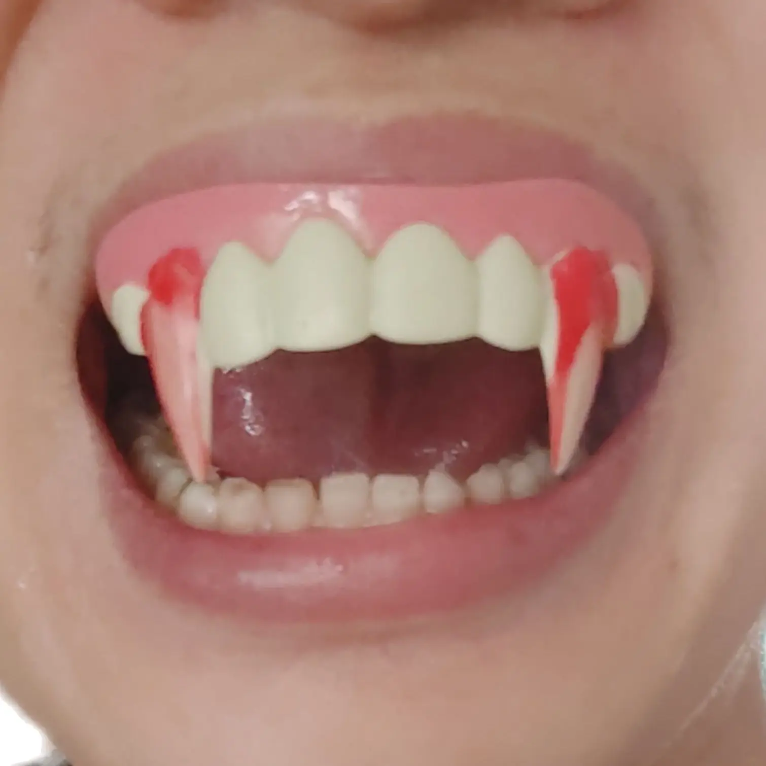 Costume Fitting Vampire Teeth Halloween Costume Cosplay Party Werewolf Teeth Carnival Accessory Zombie Teeth