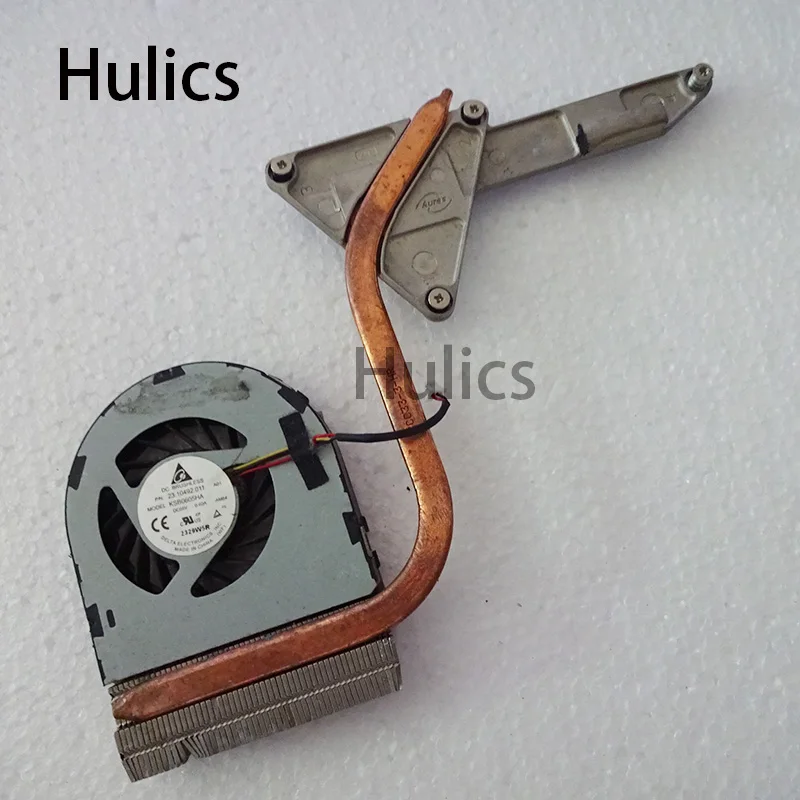 Hulics радиатора и охлаждающий вентилятор для Dell Inspiron N5050 0YFWP9 YFWP9 60.4IP15.021