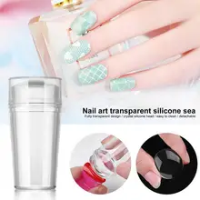 

Stain Resistant 1 Set Novel Portable Lid Design Finger Nail Art Seal Anti-deform Nail Seal Dust-proof for Salon