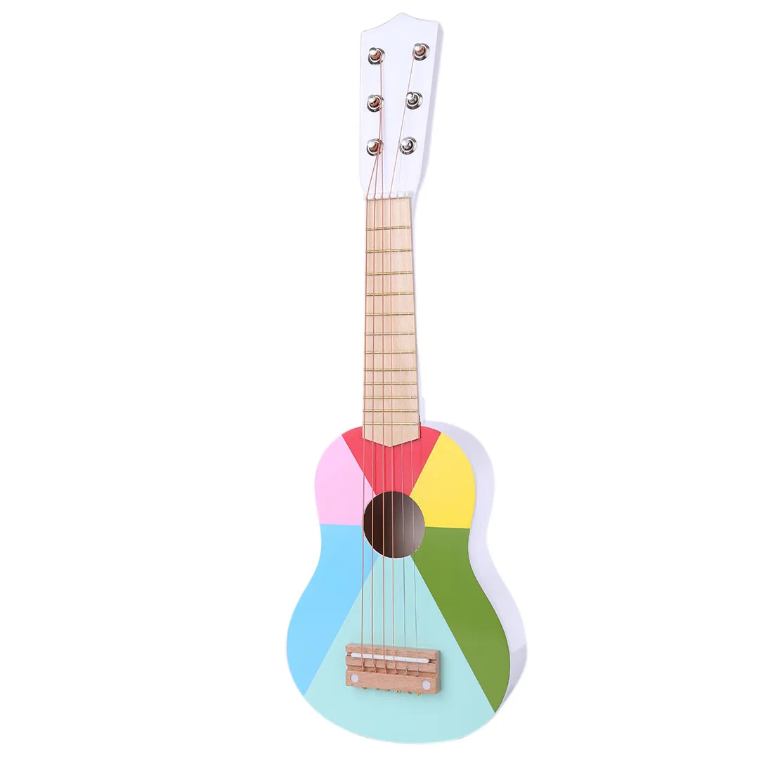 23 дюйма 6 струн музыкальный инструмент гитара подарок для детей-желтая Зебра/разные цвета