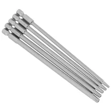 

5Pcs 150mm Long T10-T30 Magnetic Torx Screwdriver Bits Set Electric Screwdriver Head TT10 T15 T20 T25 T30
