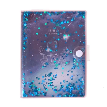 

Twelve constellation handbook girl notebook stationery checkered coloring page fantasy starry student notebook