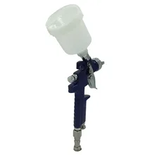 0,8 мм/1,0 мм сопло H-2000 Профессиональный HVLP распылитель мини воздушные краскопульты Аэрограф для окрашивания автомобиля