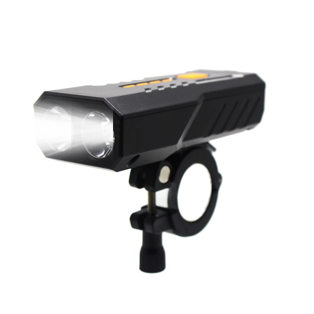 

USB Rechargeable Bike Light, 6000 Lumens Bike Headlight 2 LED,Super Bright Headlight Front Lights LED,Fits All Bicycles,Mountain