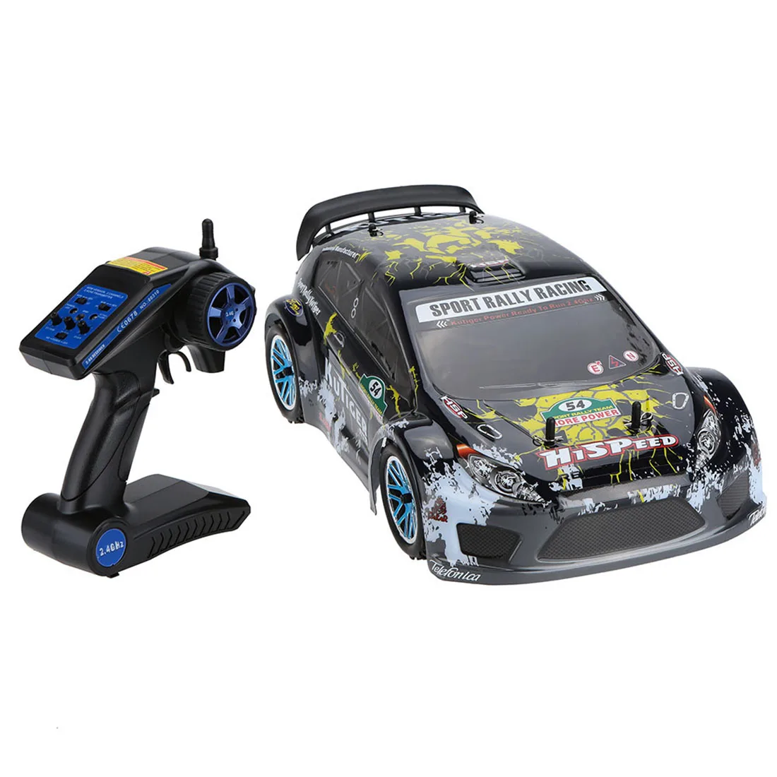 

HSP 94177 1:10 4WD Double Speed Methanol Fuel Powered RC Off-road Car Rally Racing Car (No need to assemble)