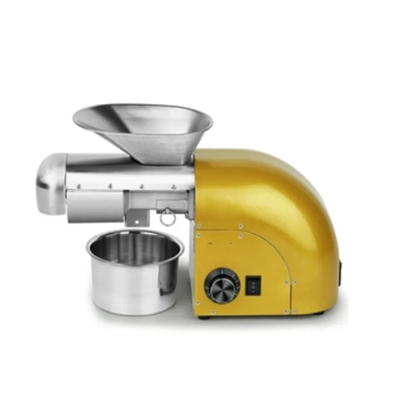 New Stainless Steel Oil Press Machine Commercial Home Oil Extractor Expeller Presser Press Press Hydraulic Sunflower Oil Press 3