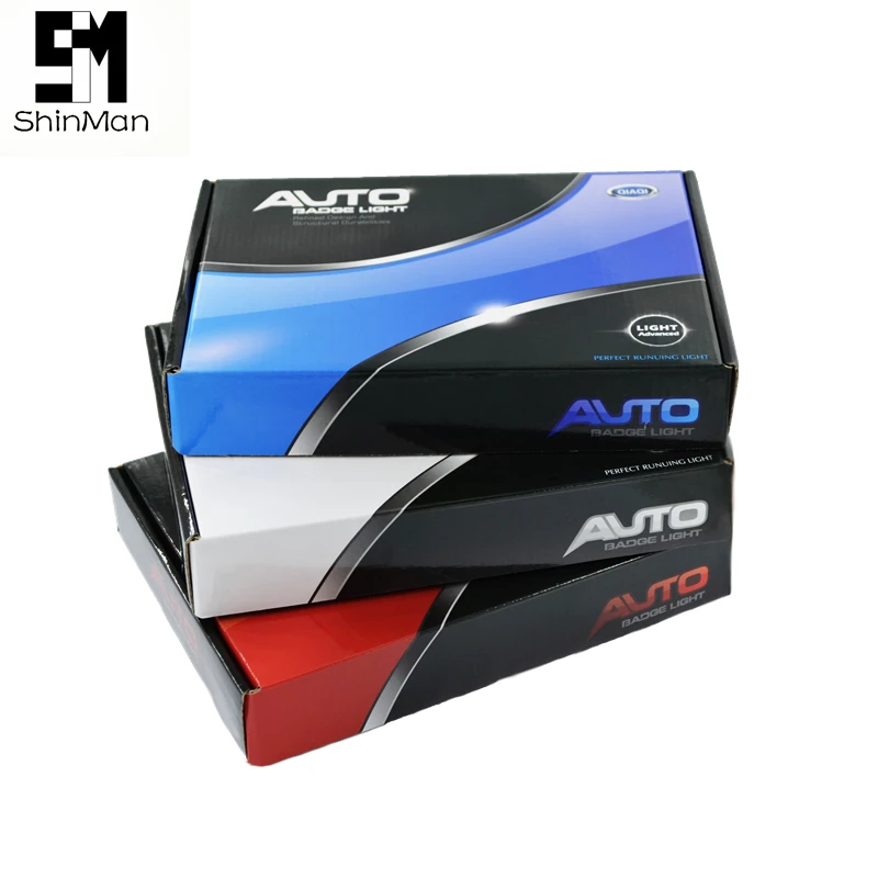 

4D Emblem light lamp led Back Rear 4D Badge Sticker light white/blue/red 4D led logo light Emblems
