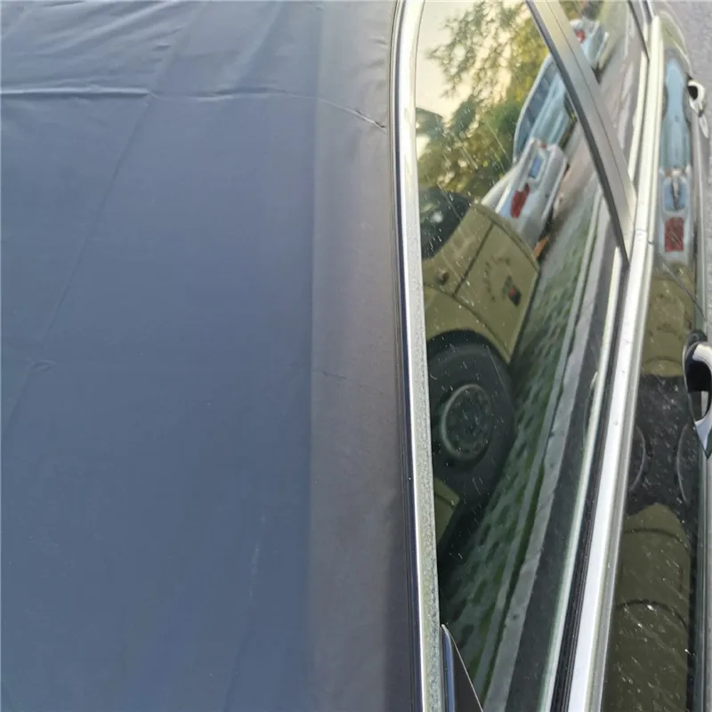 Универсальный автомобильный чехол на лобовое стекло для любой погоды, защита от снега, защита от солнца, защита от солнца