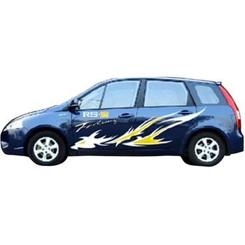 

Universal Car styling car decoration car whole body sticker car film sticker Totem Waistline Car Sticker for all the car